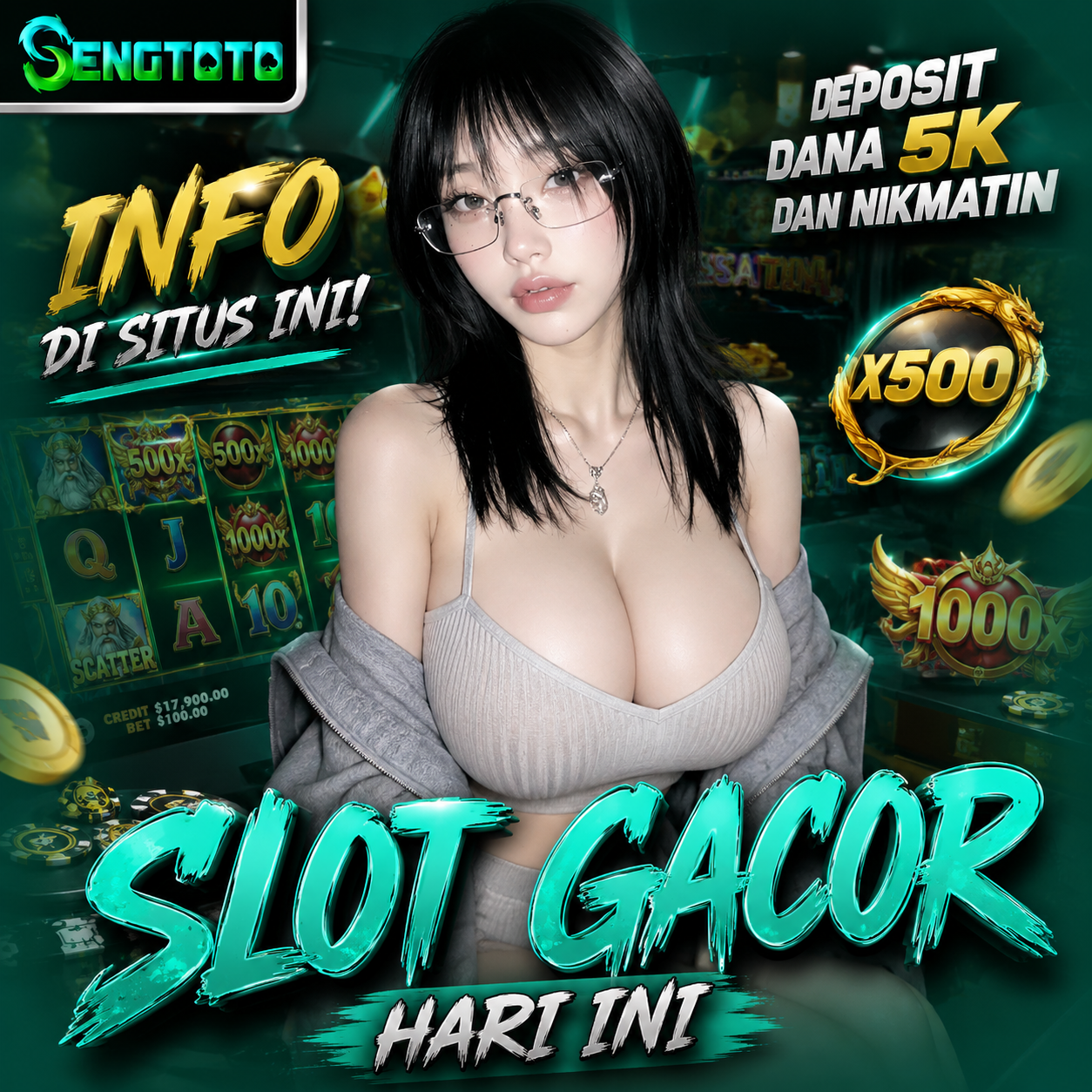 SENGTOTO 🌟 Info Di Situs Ini Deposit Dana 5K Udah Bisa Nikmatin slot dana Hari Ini